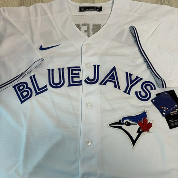 Vladimir Guerrero Jr. Jersey Nike MLB White Toronto Blue Jays Baseball Jersey 27 - Picture 3 of 5